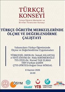 Türkçe Öğretim Merkezlerinde Ölçme ve Değerlendirme Çalıştayı